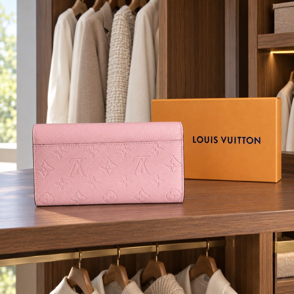 Louis Vuitton Sarah Wallet in Monogram Empreinte Leather - Picture 2 of 6